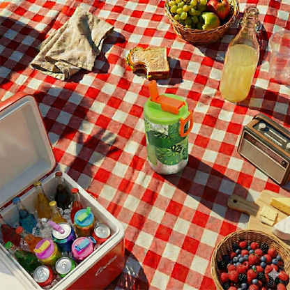 SodaLock™ - Tappo Ermetico con Cannuccia per Lattine (Stop Insetti & Sgasamento)